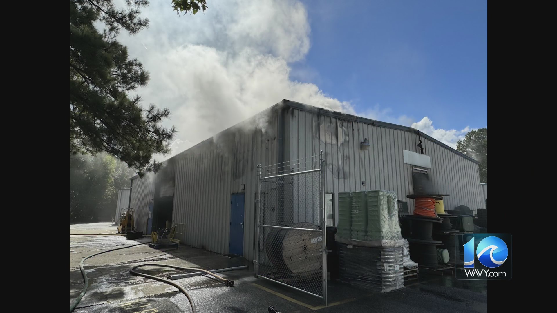Chesapeake business damaged in fire – WAVY.com