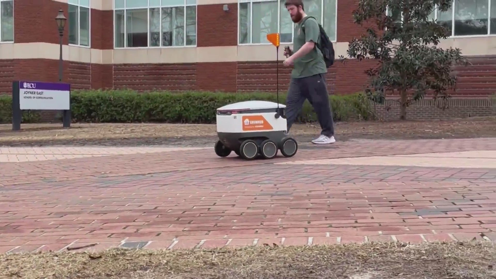 Food Delivery Robots Now Available On Ecu Campus Wnct