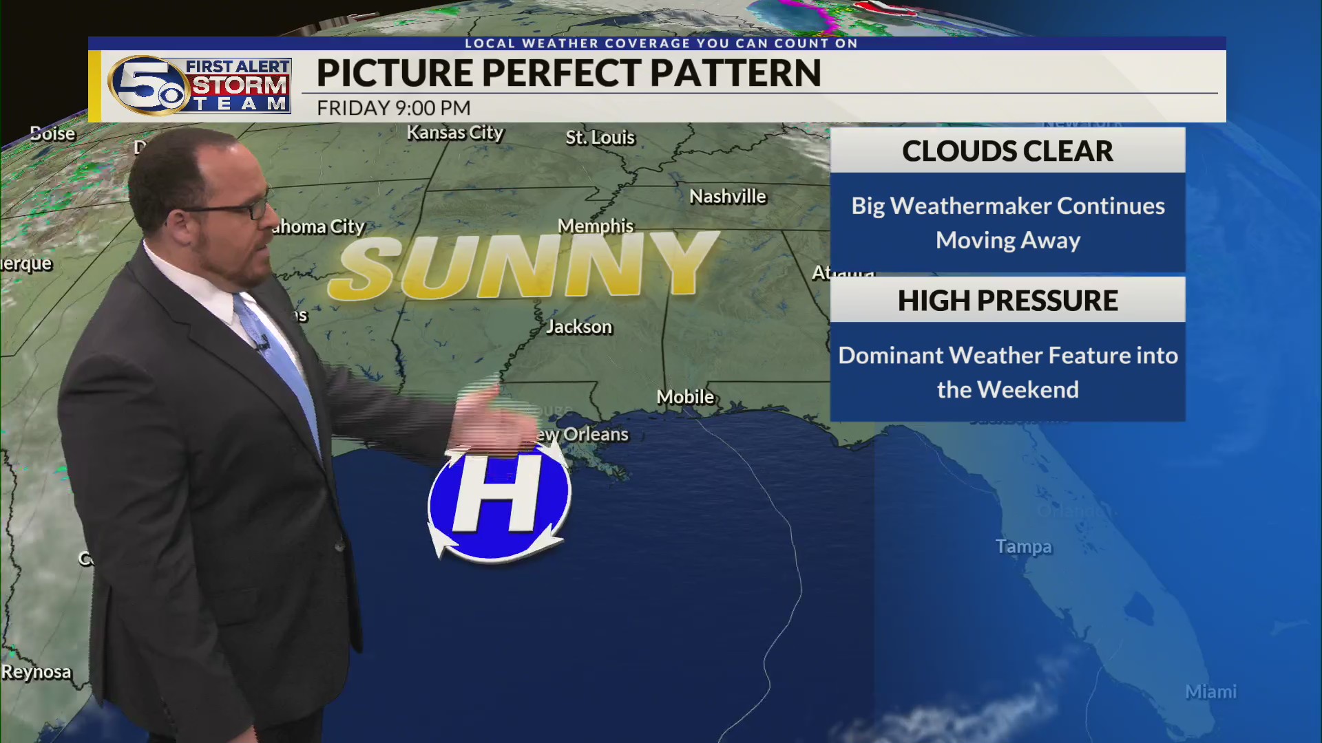 Cooler Night Ahead, Sunny Stretch into the Weekend – WKRG News 5
