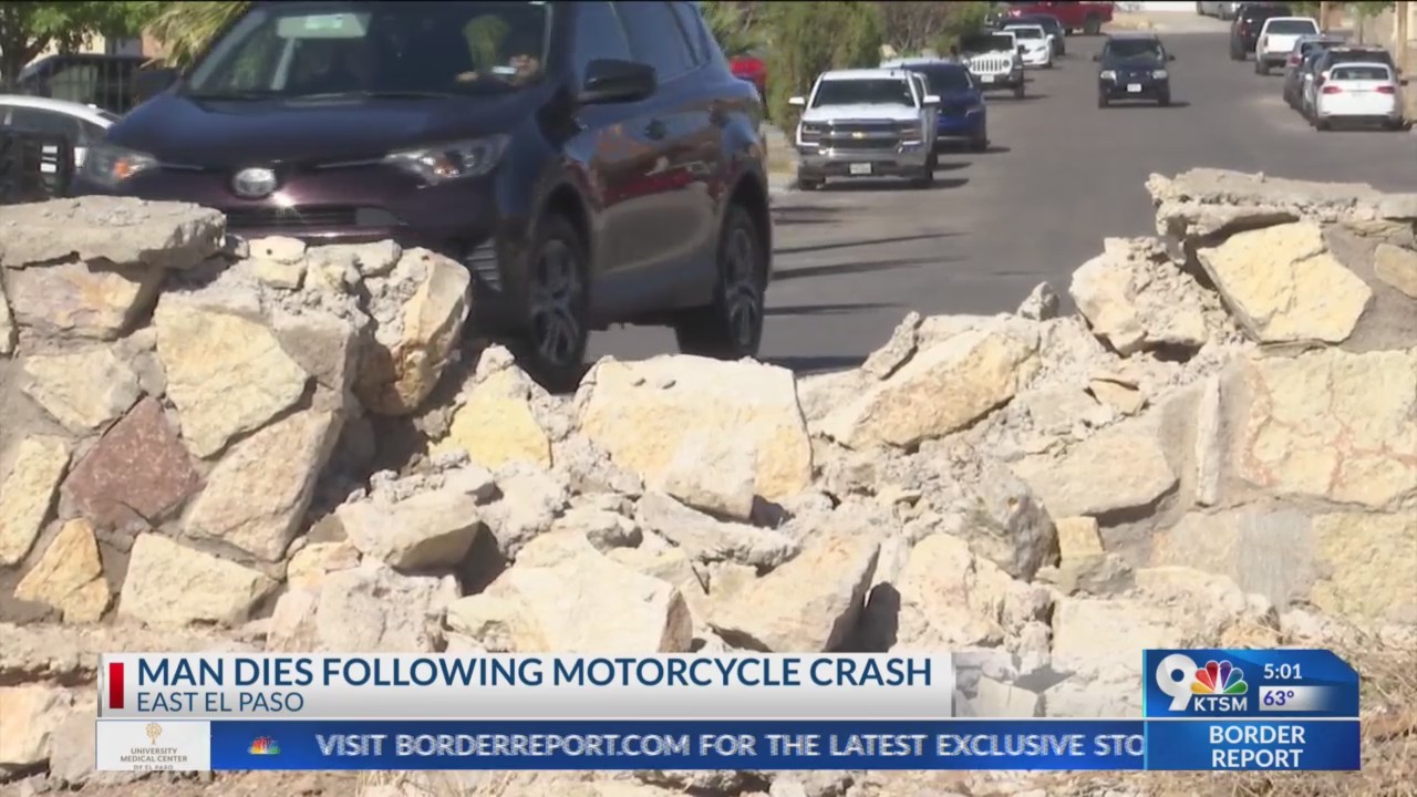 Man dies following motorcycle crash – KTSM 9 News