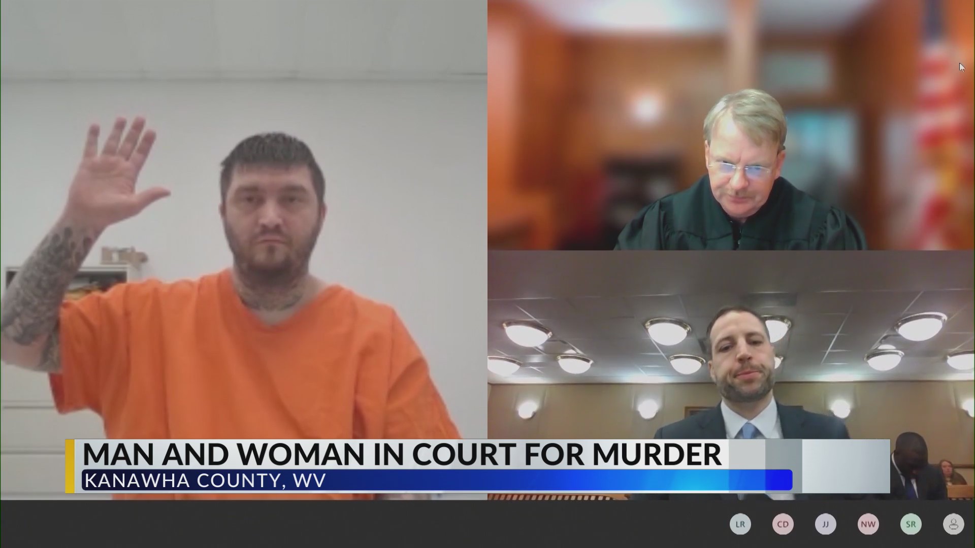 Man and woman accused of West Virginia murder appear in court on Monday