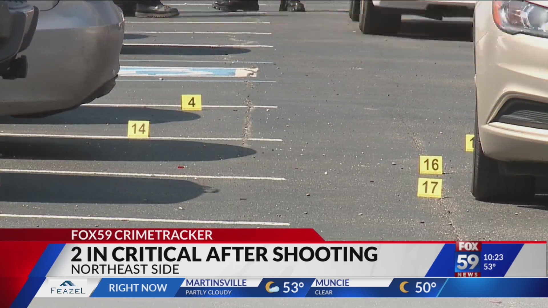 Two wounded in shooting at Lake Castleton Apartments Fox 59