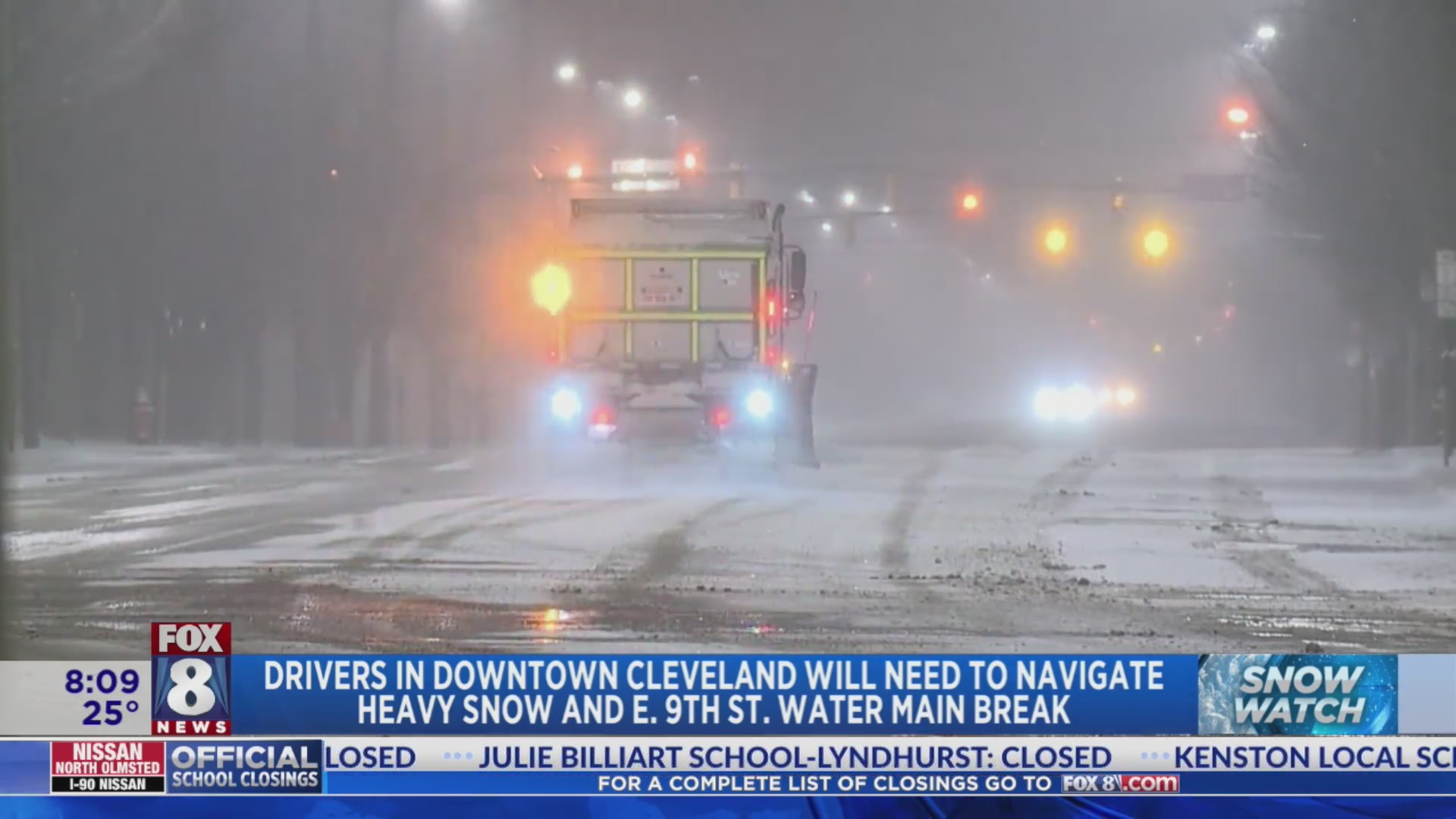 Winter storm morning impact – Fox 8 Cleveland WJW