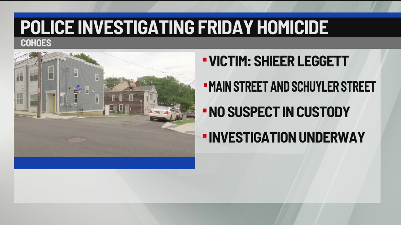 Cohoes Police investigating homicide NEWS10 ABC