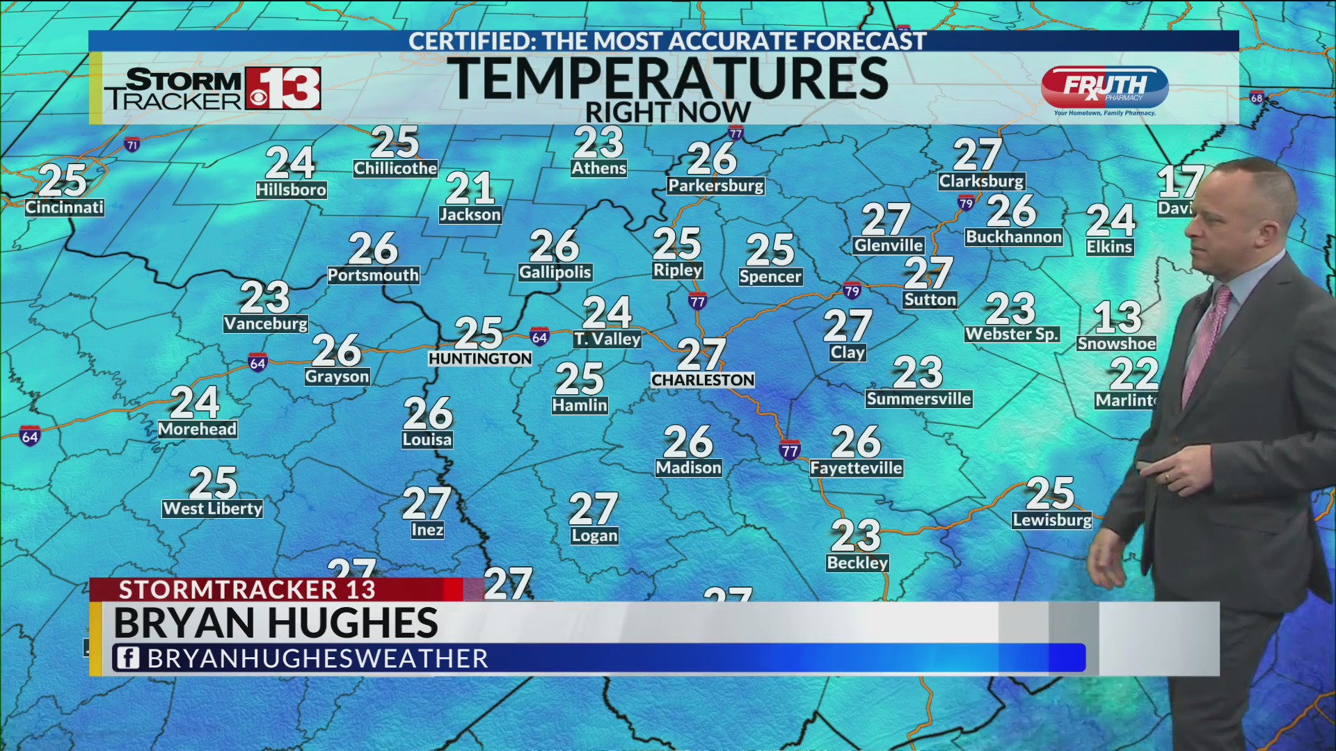 Chilly today and RAIN on Friday! – WOWK 13 News