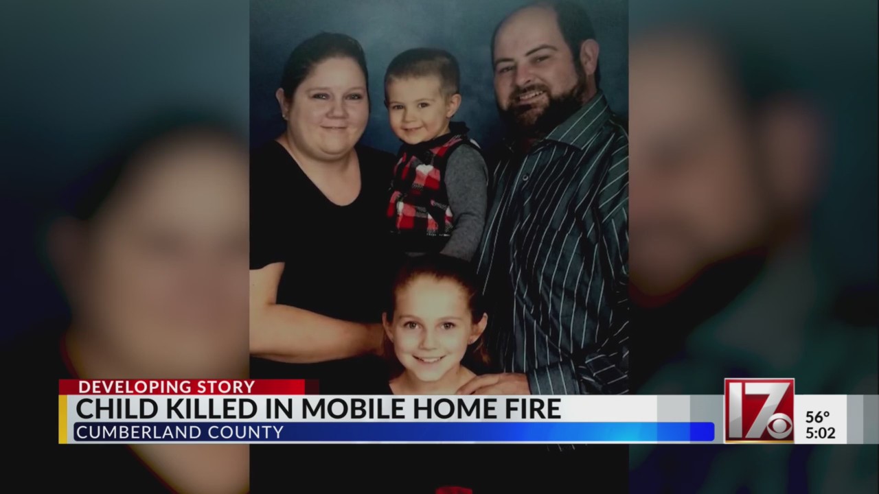 Child killed in Cumberland County mobile home fire – CBS17.com