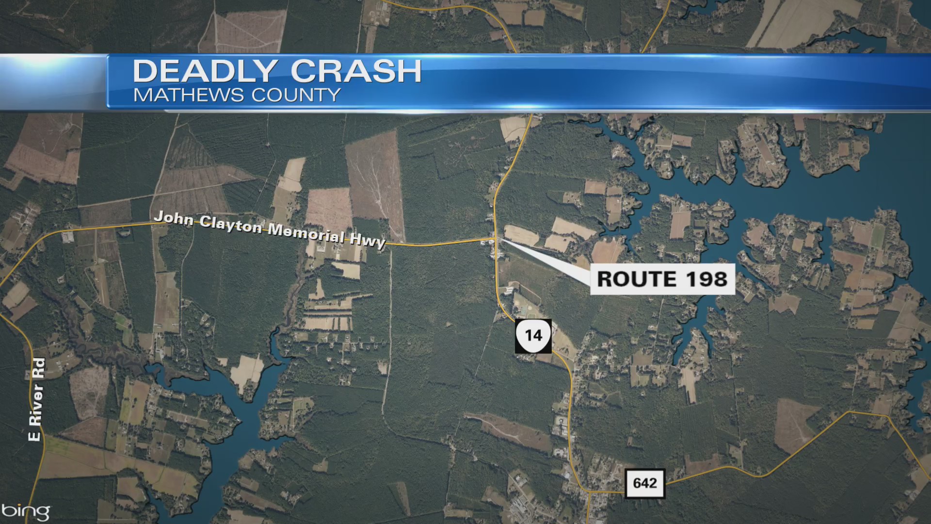 Two killed in Mathews County crash