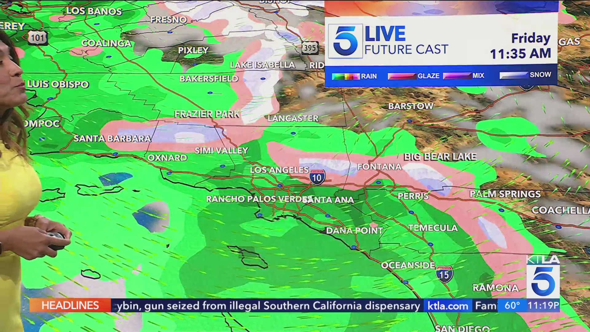 Rain in SoCal forecast this week – KTLA