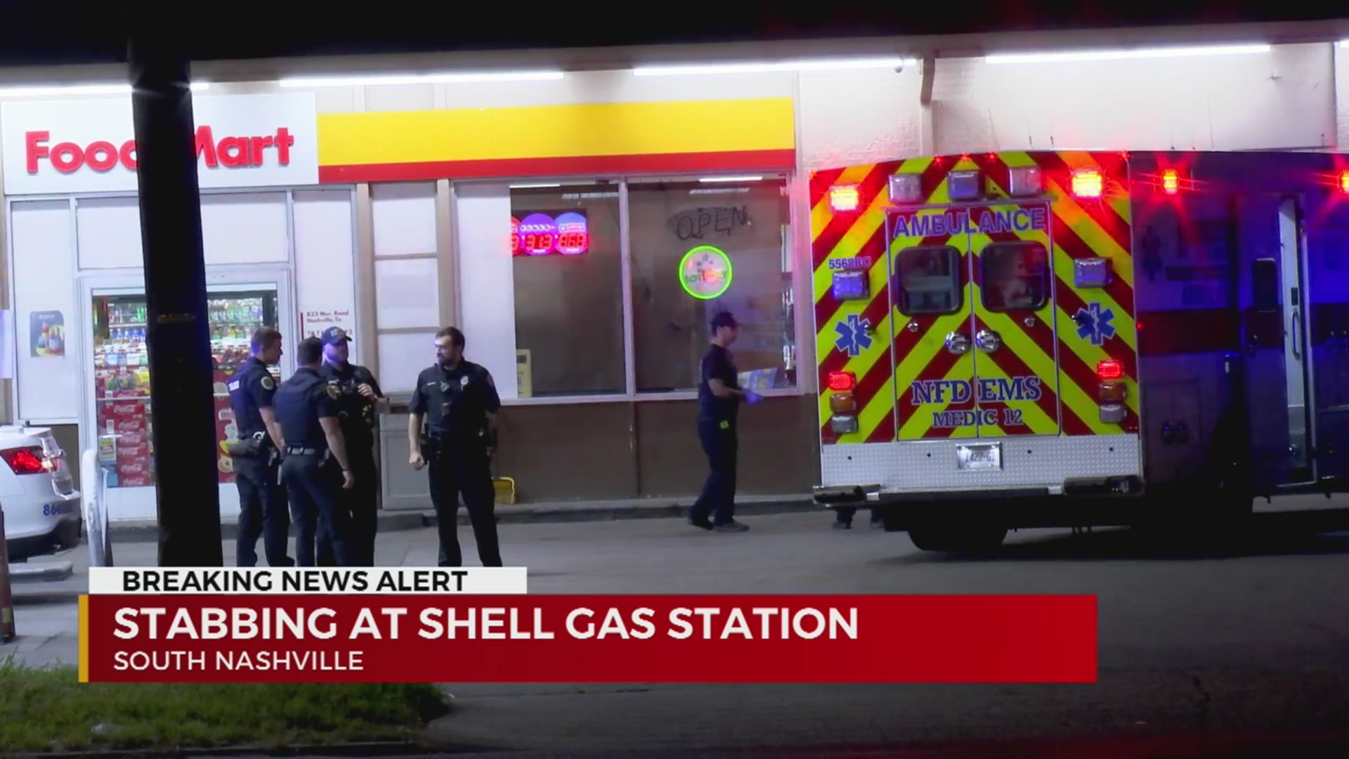 Suspect sought after man stabbed at South Nashville gas station – WKRN ...