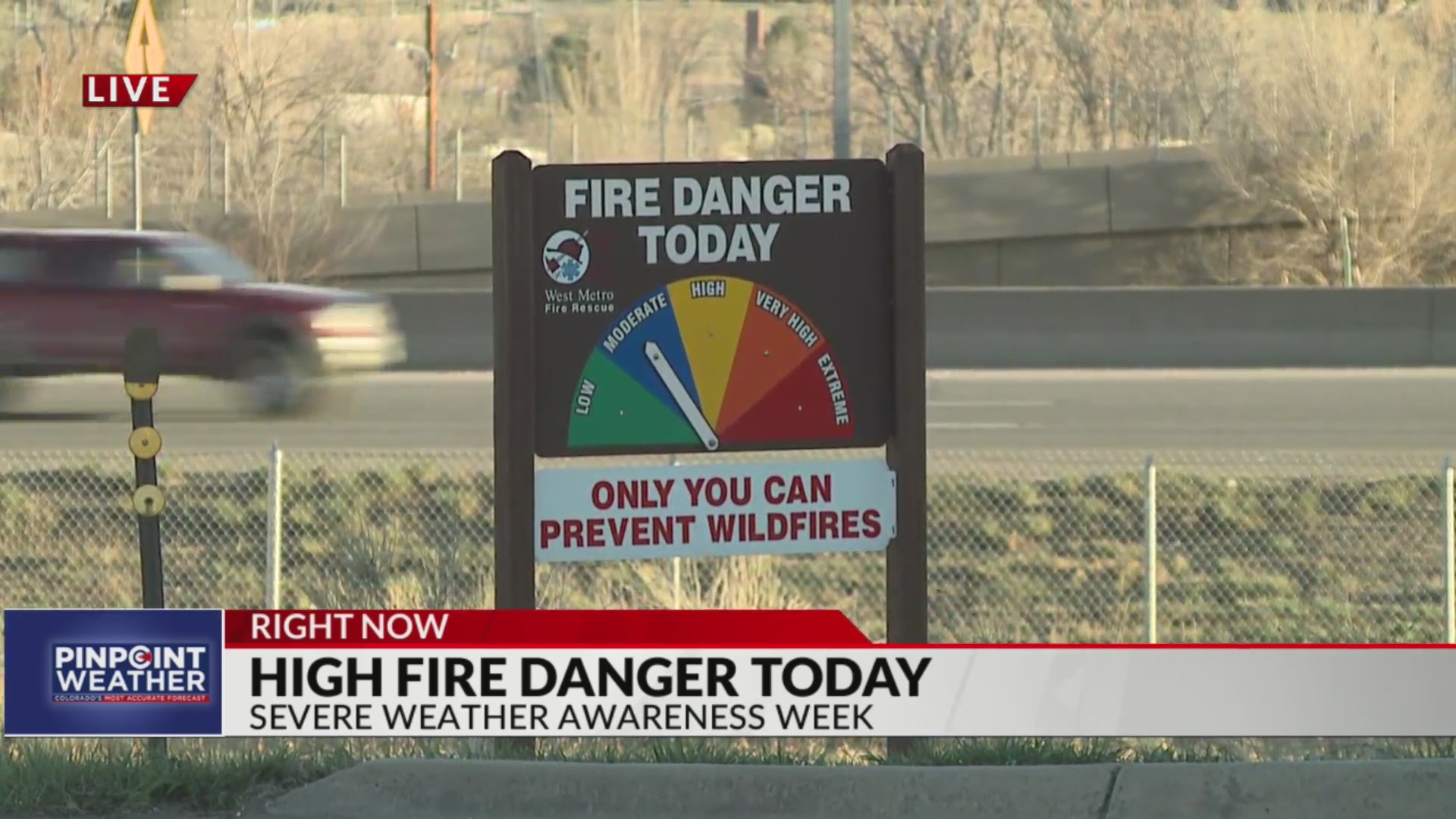 Another day with high risk of fire danger – FOX31 Denver