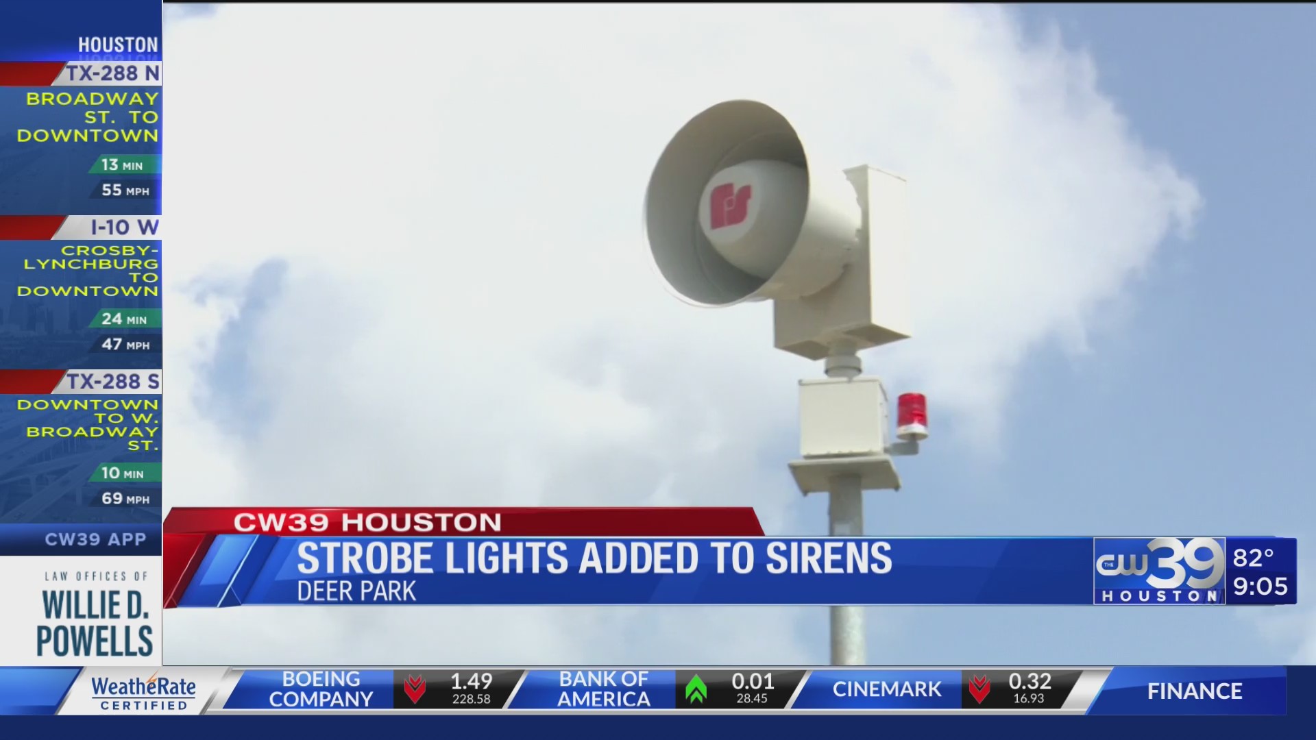 Strobe lights added to emergency sirens for the deaf – CW39 Houston
