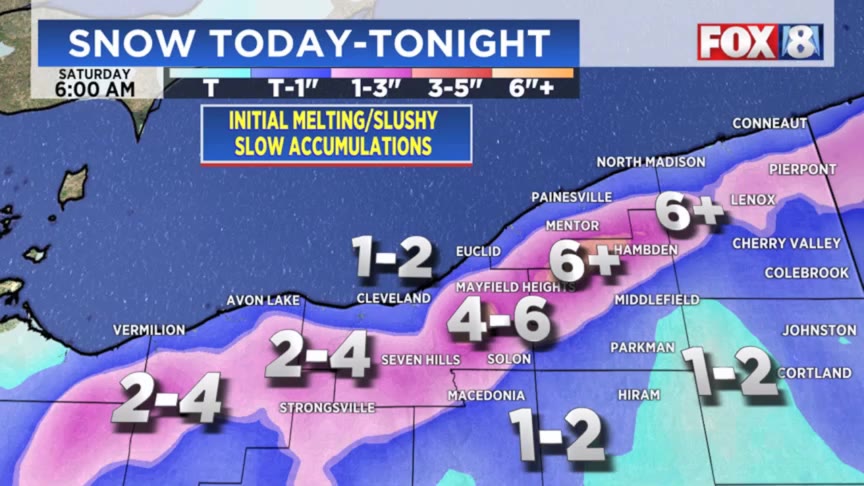 Winter Weather Advisory: More snow on the way – Fox 8 Cleveland WJW
