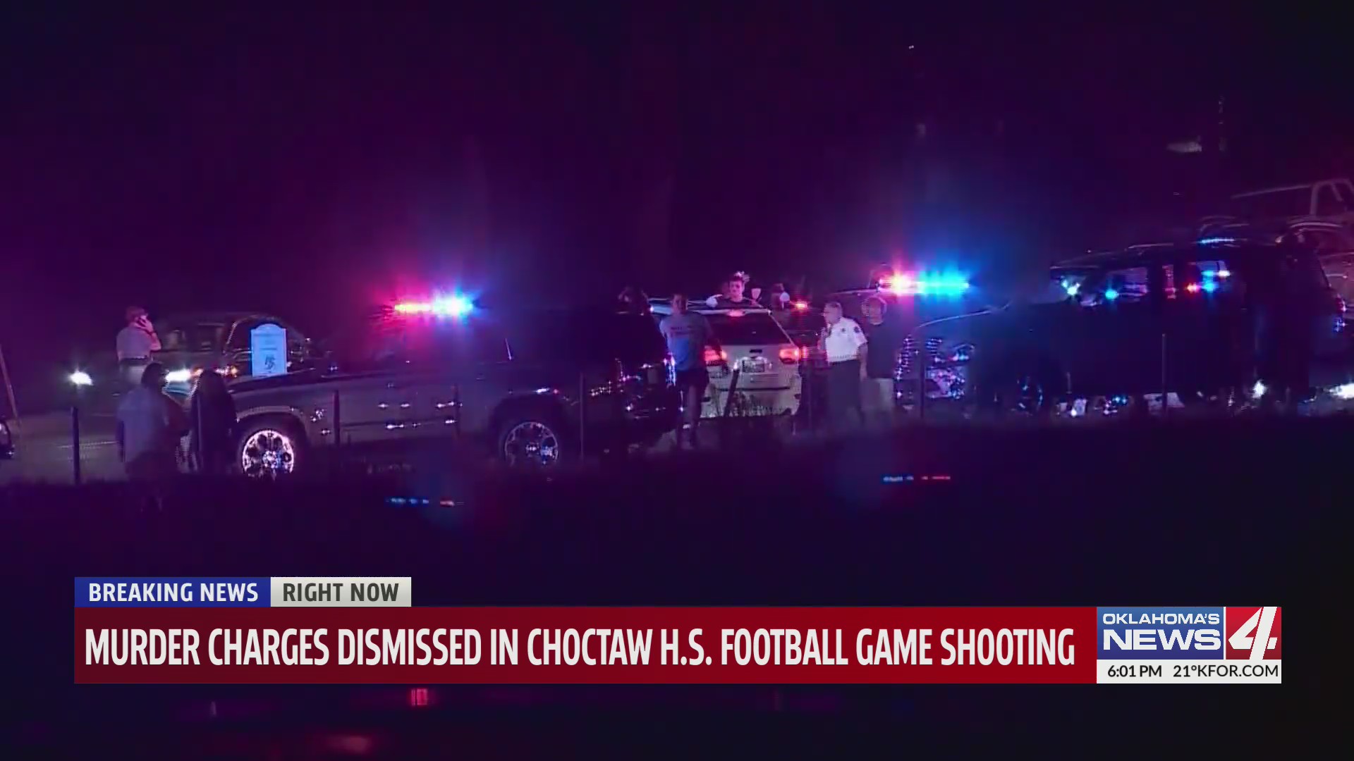 Murder charges dismissed in Choctaw HS football game shooting – KFOR ...