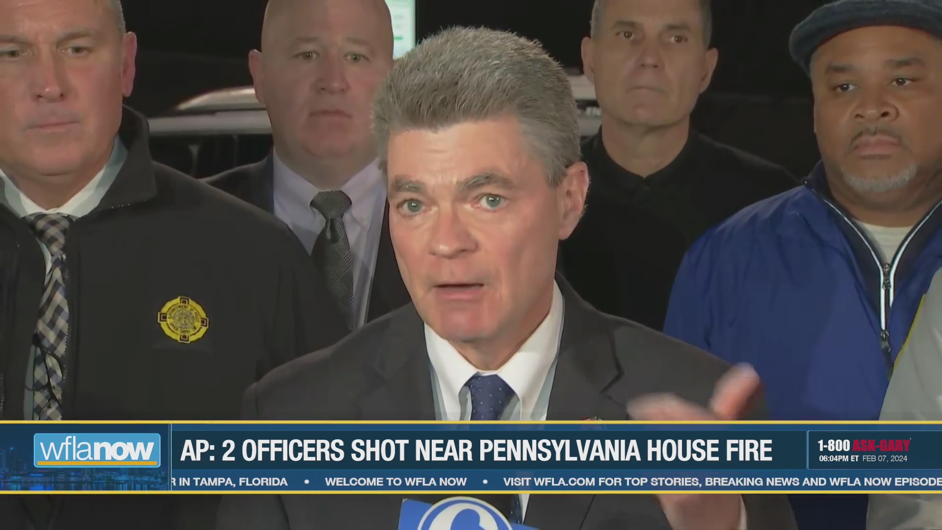 2 officers shot near site of raging house fire in Philadelphia suburb ...