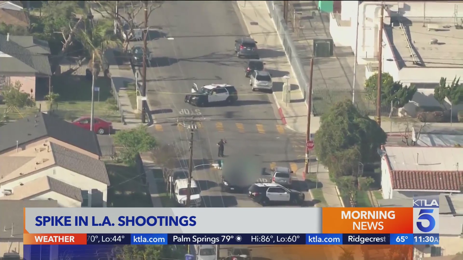 LAPD addresses spike in shootings – KTLA
