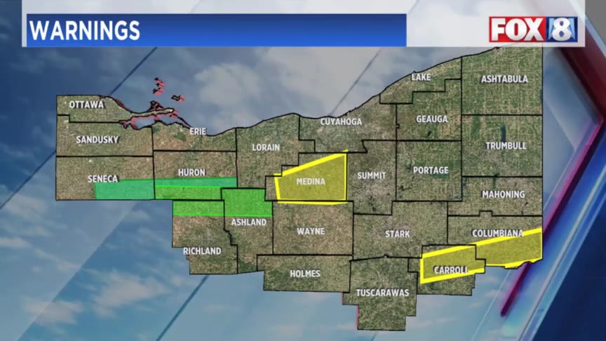 Weather update: Thursday night – Fox 8 Cleveland WJW