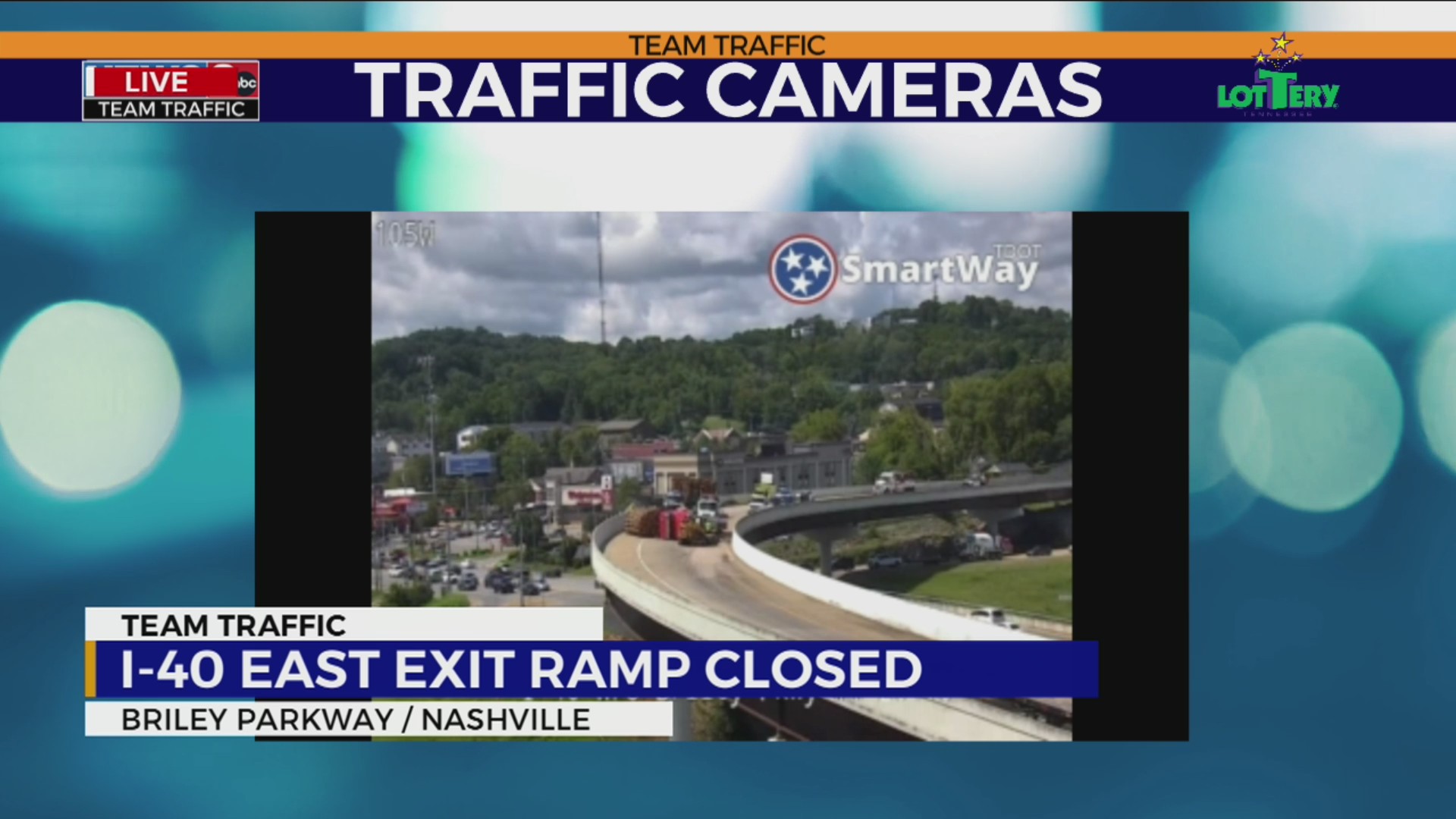Lumber truck crash closes ramp from I-40 to Briley Parkway – WKRN News 2