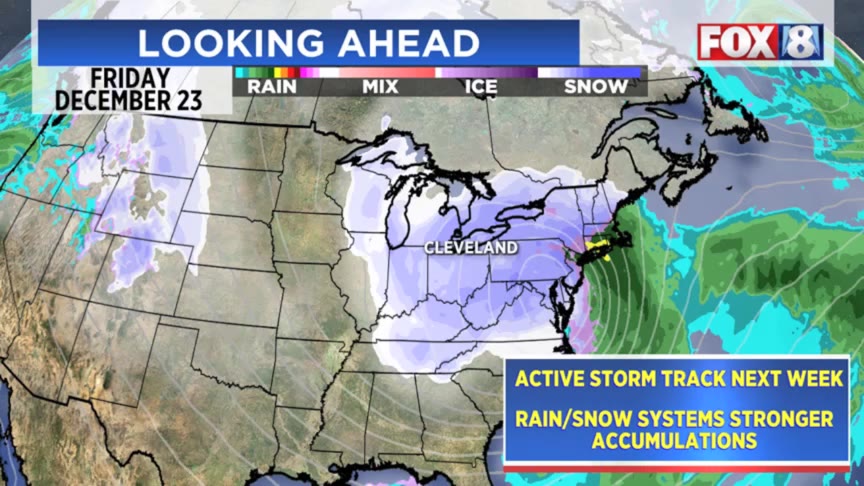 Rain continues in Northeast Ohio; When will the snow arrive? – Fox 8 ...