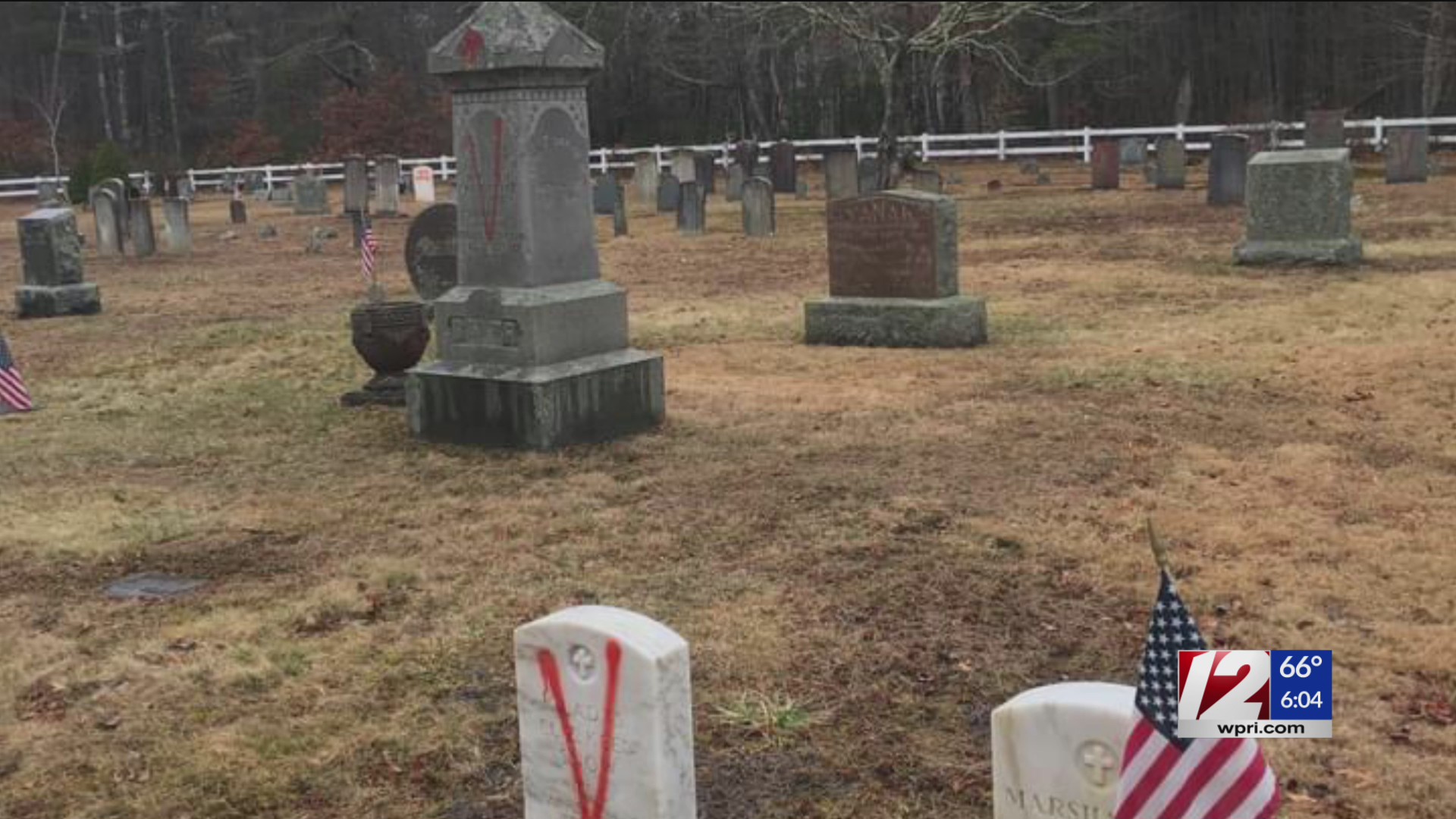 Freetown Cemetery Vandalism