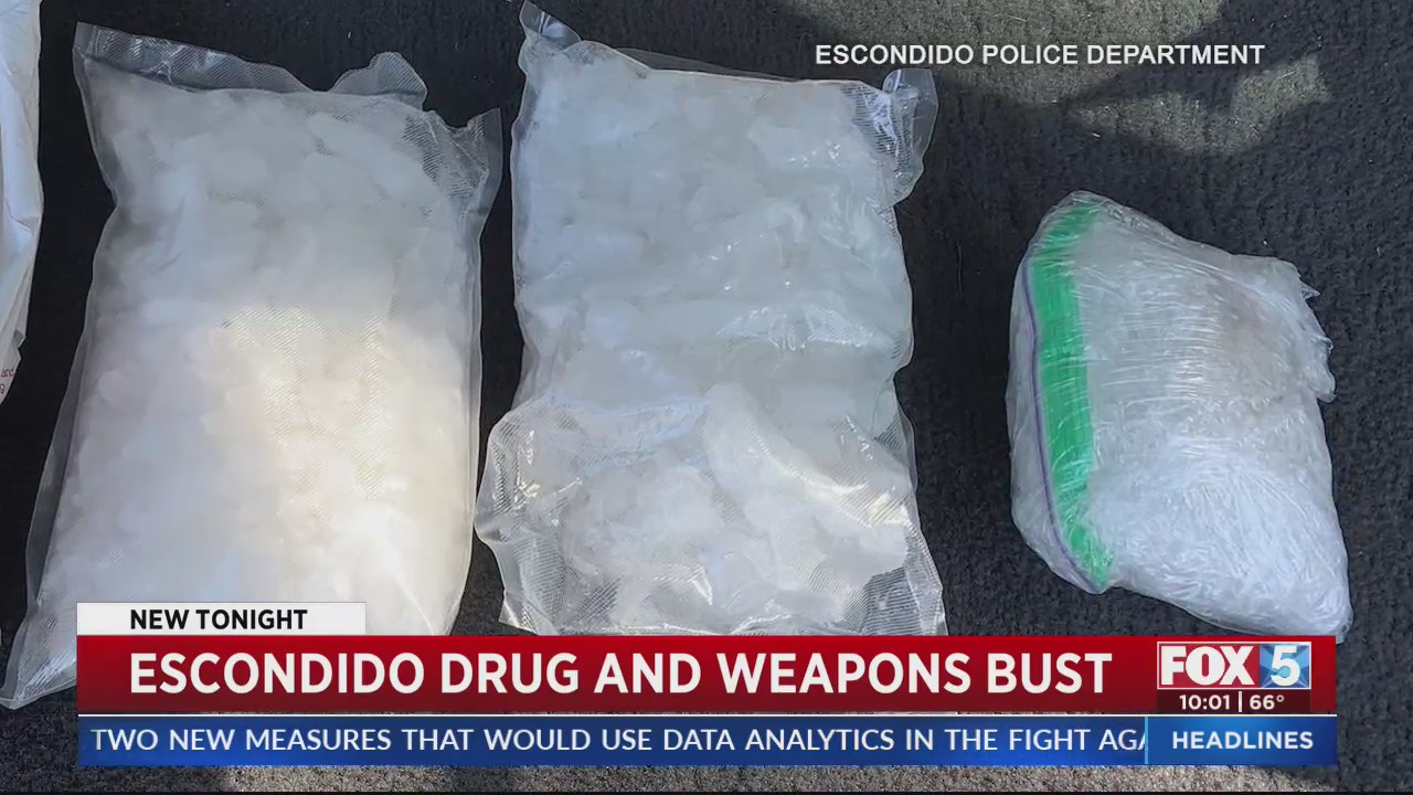Escondido Drug And Weapons Bust – FOX 5 San Diego & KUSI News