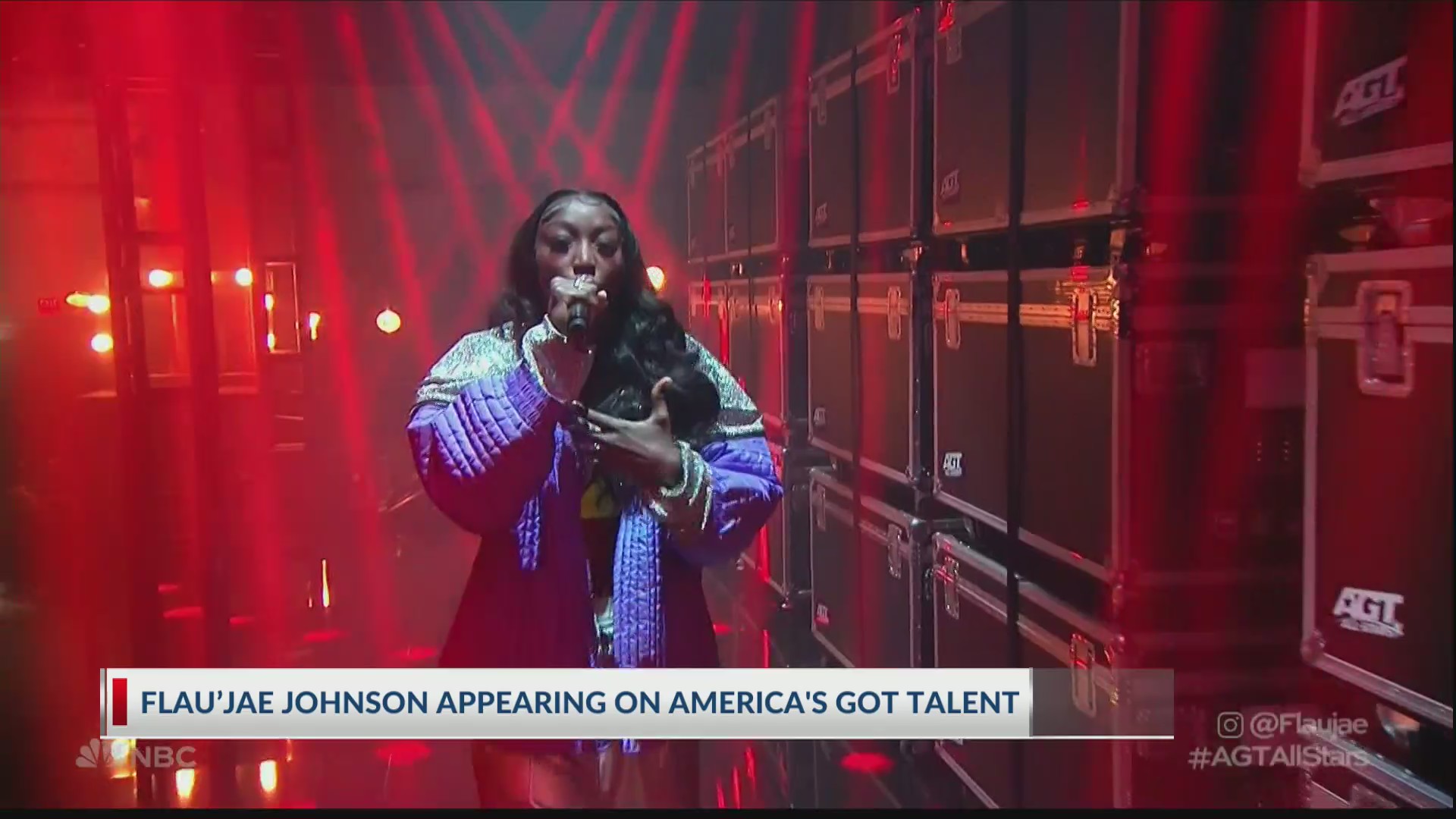 Flau’jae Johnson’s second appearance on America’s Got Talent WSAVTV