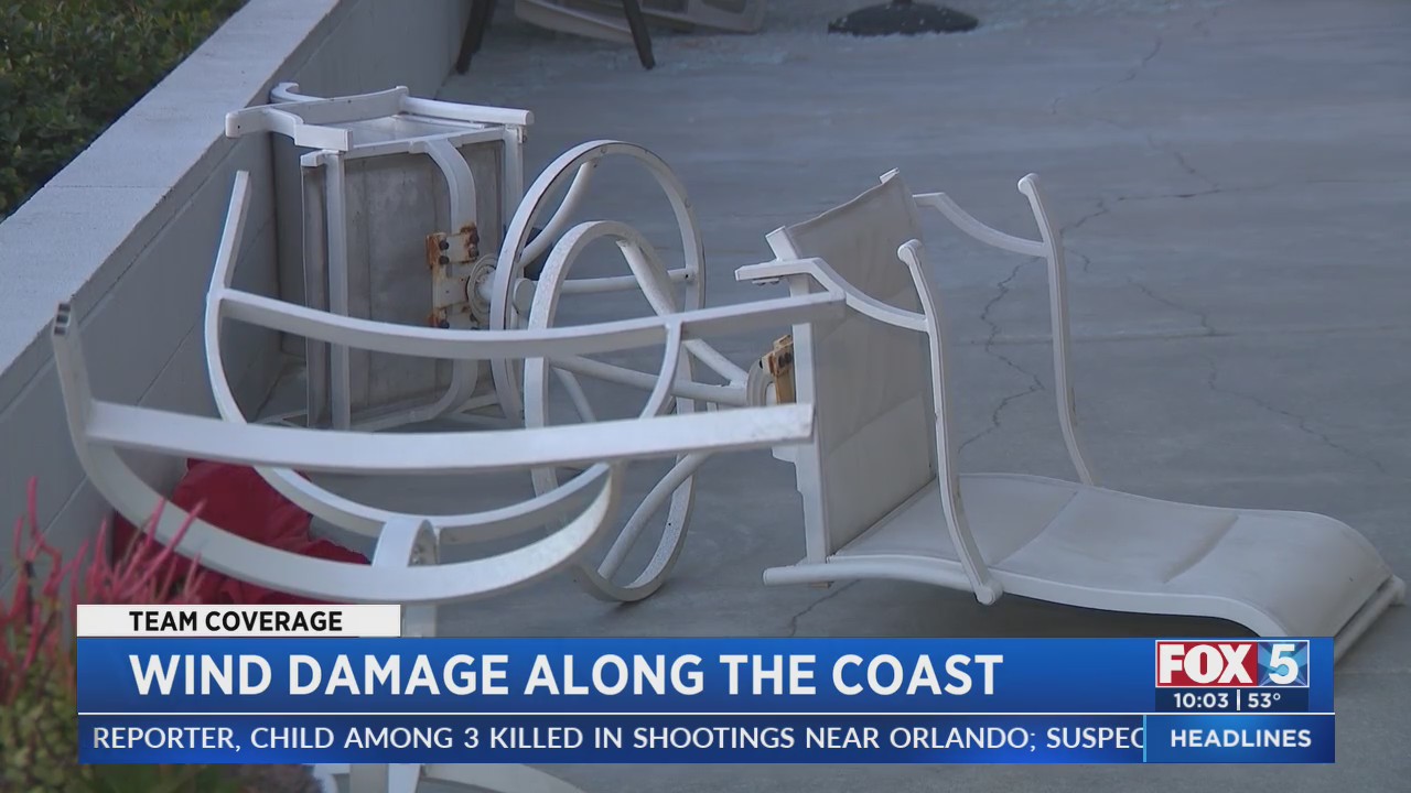 Wind Damage Along The Coast – FOX 5 San Diego & KUSI News