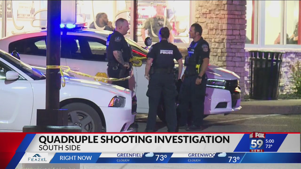 Man killed in quadruple shooting on Indy’s south side – Fox 59