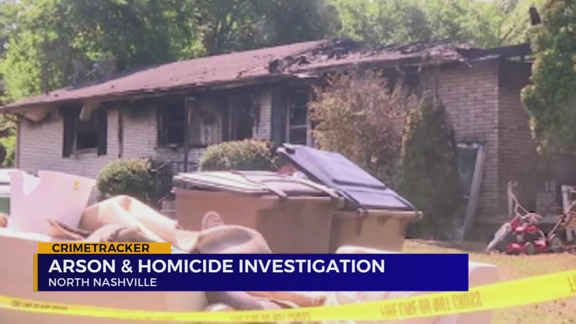 Arson and homicide investigation – WKRN News 2