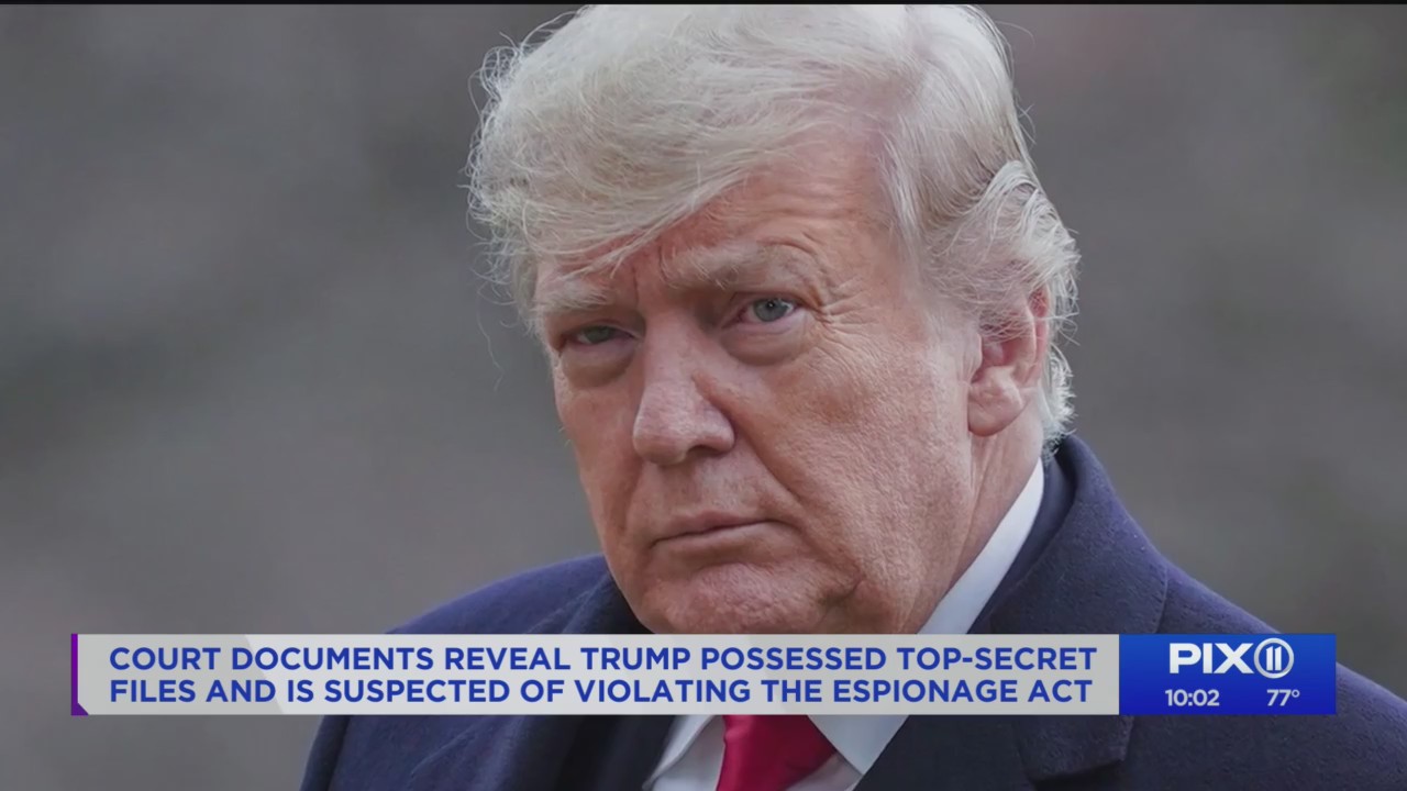FBI seized ‘top secret’ documents from Trump home – PIX11