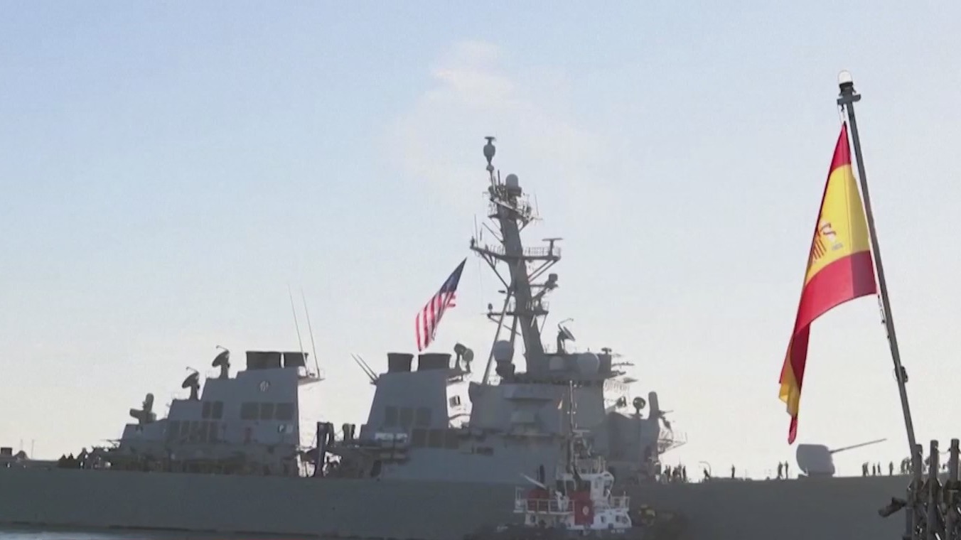 US warship downs three drones after Houthi attacks in Red Sea ...