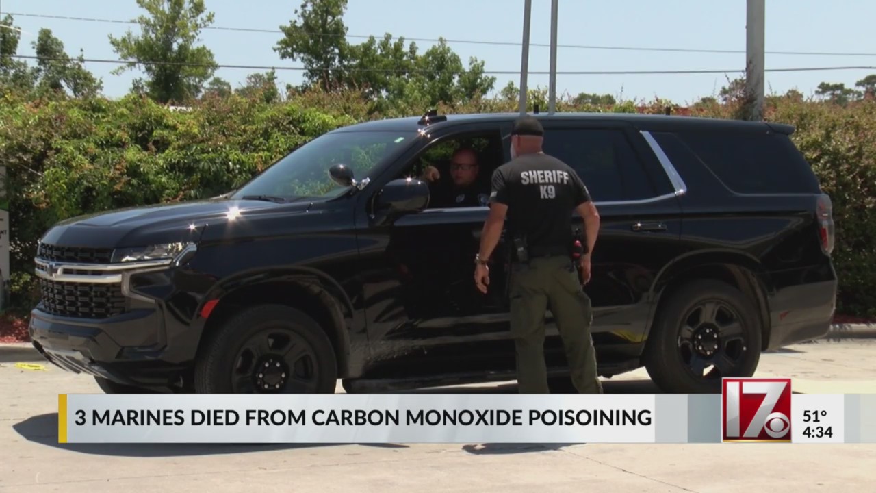 Autopsies show 3 NC marines died from carbon monoxide poisoning