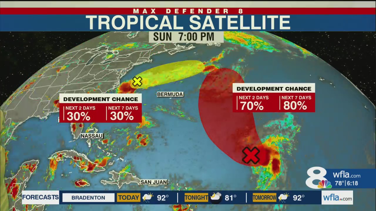 Tropical wave in Atlantic has 70% chance of development – WFLA