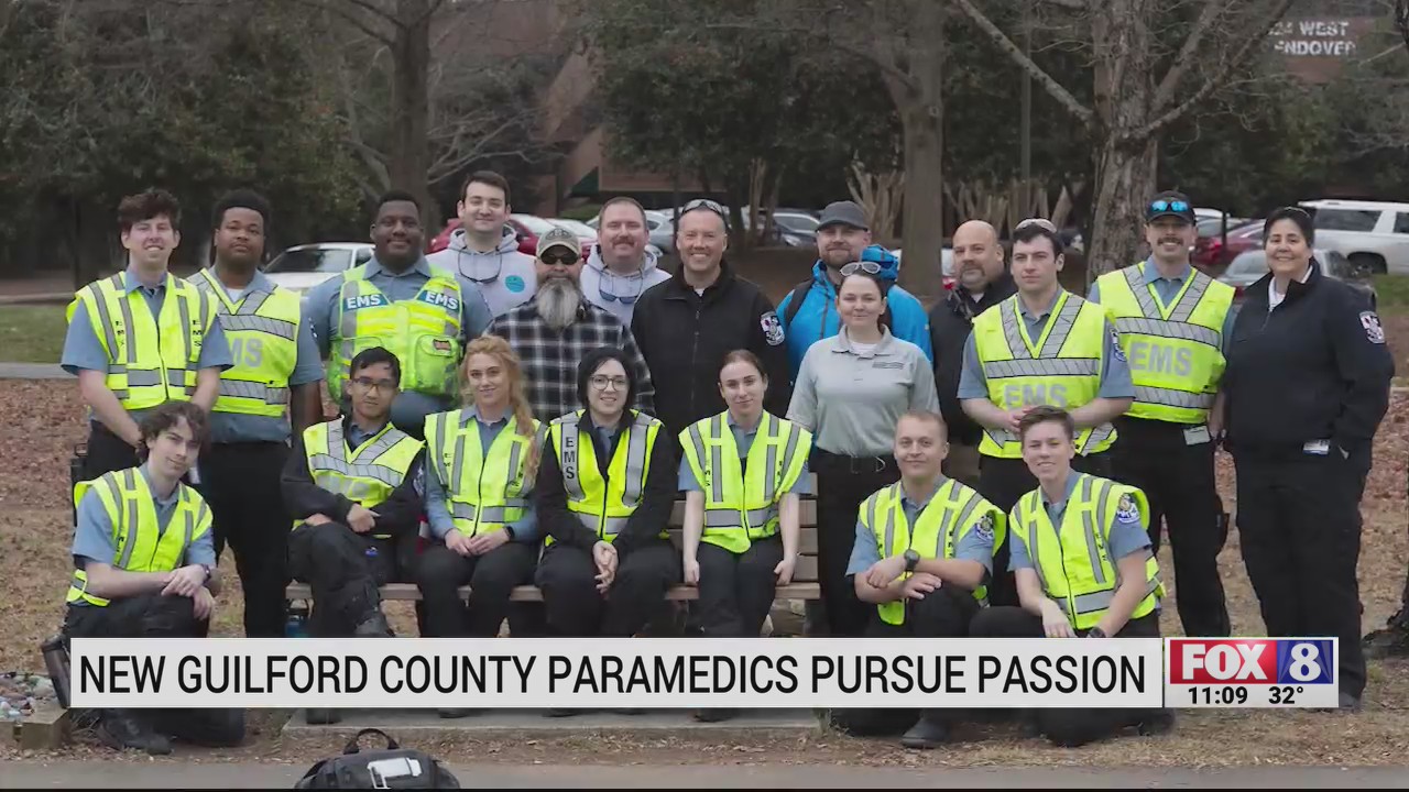 Guilford County EMS welcomes new paramedic training class – FOX8 WGHP