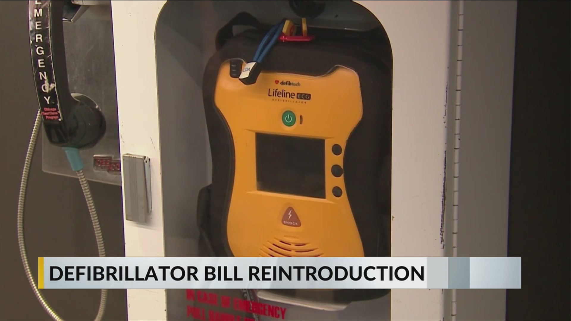 Indiana bill setting new defibrillator requirements to be reintroduced