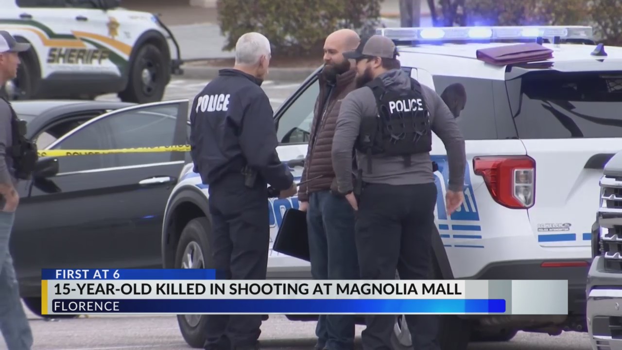 Florence County coroner identifies 15-year-old killed in Magnolia Mall ...