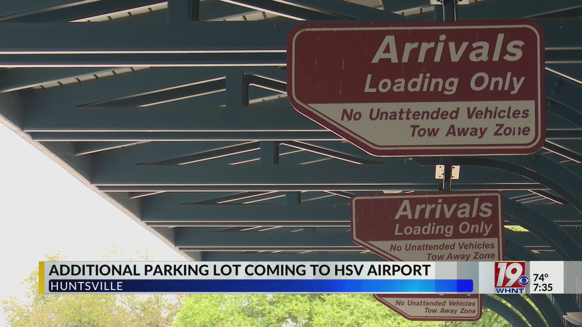 Huntsville International Airport to Add Cell Phone Waiting Lot July