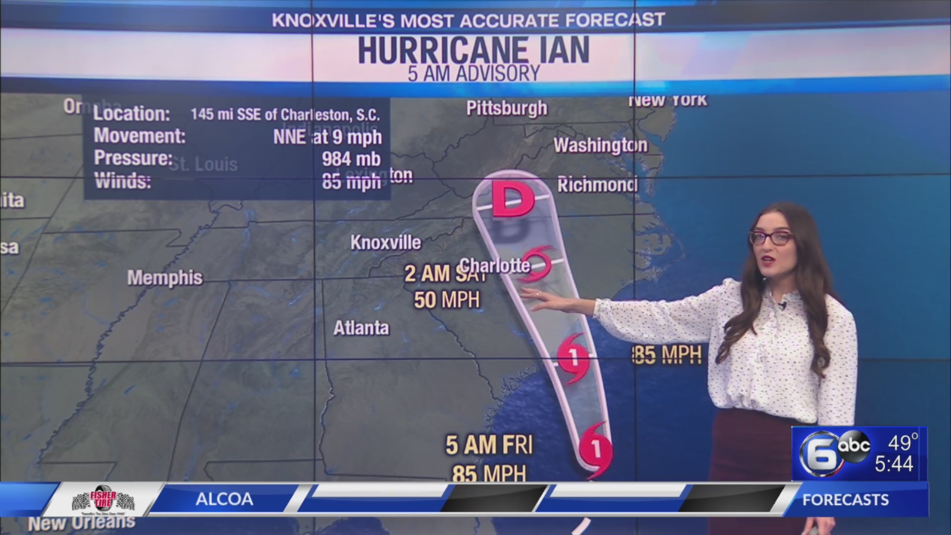 Ian re-strengthens to hurricane; impacts for East TN – WATE 6 On Your Side