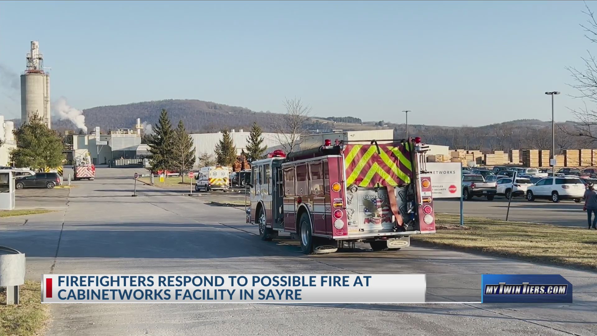 Fire at CabinetWorks facility in Sayre – WETM – MyTwinTiers.com