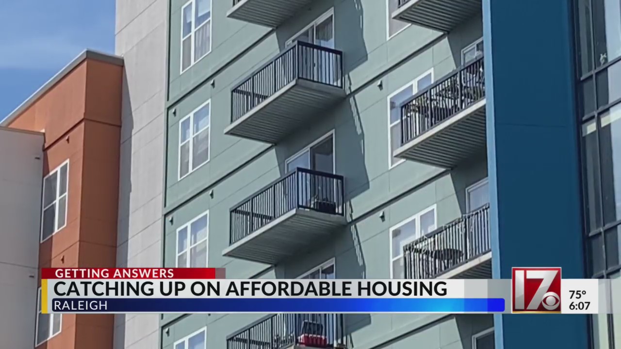 Raleigh falls behind on affordable housing goals – CBS17.com