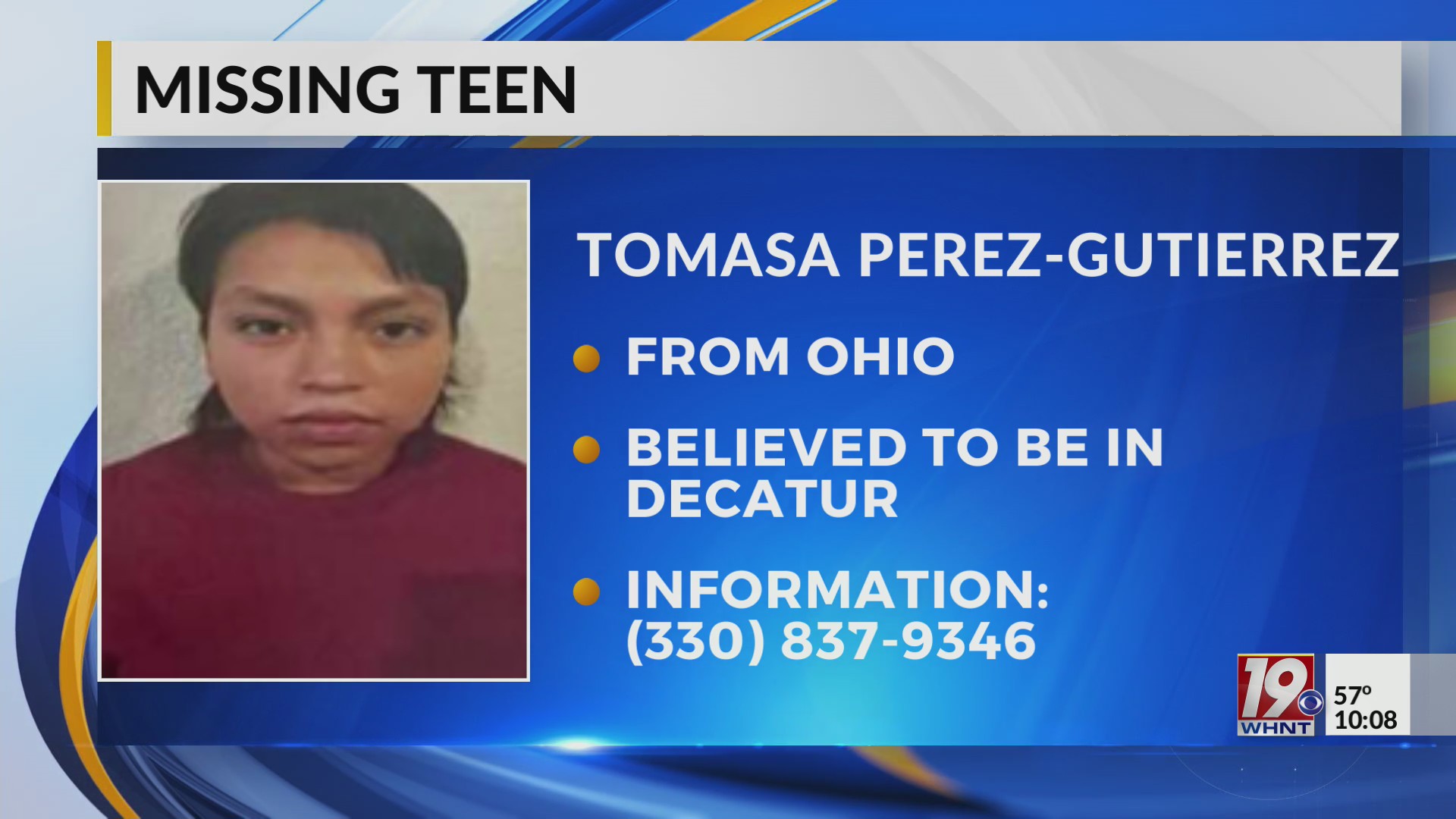 Officials Search for Missing Ohio Teen – WHNT.com