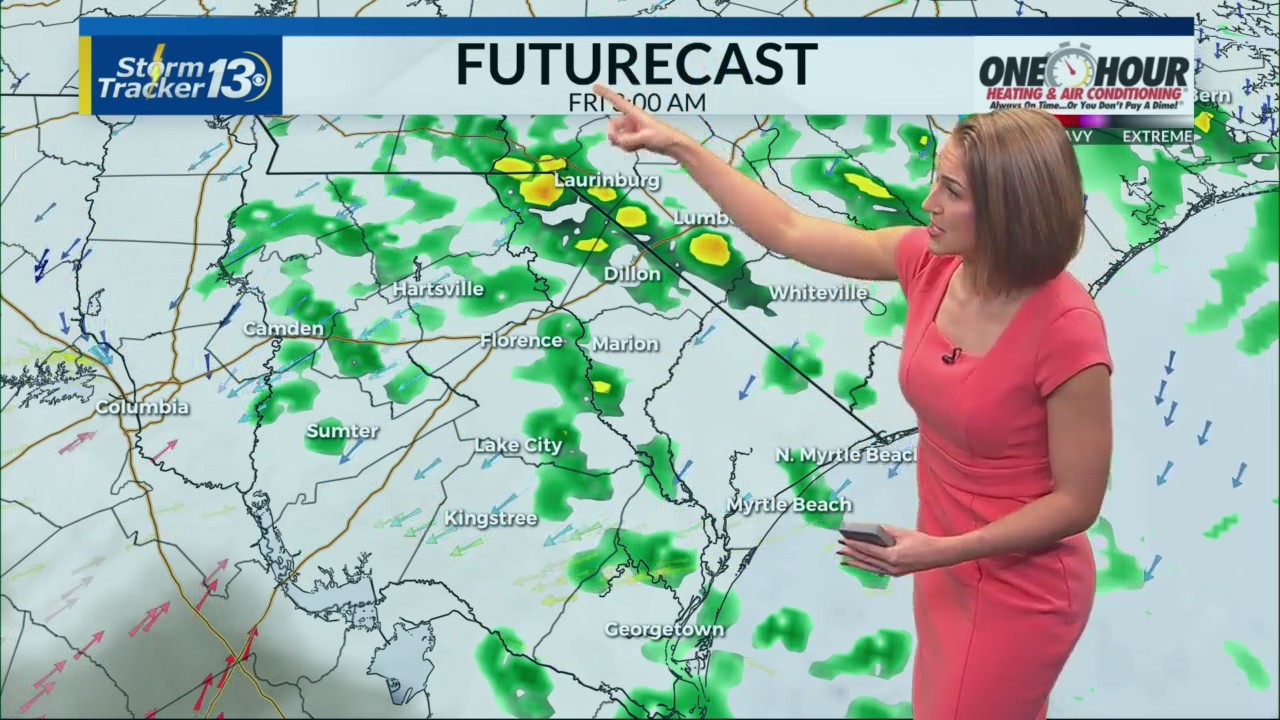 Clouds last through the weekend – WBTW