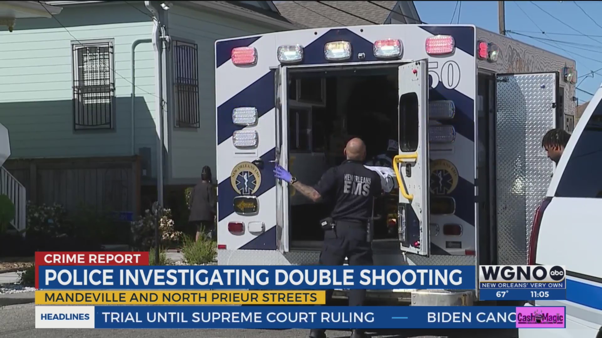 Double shooting in St. Roch leaves two hospitalized – WGNO