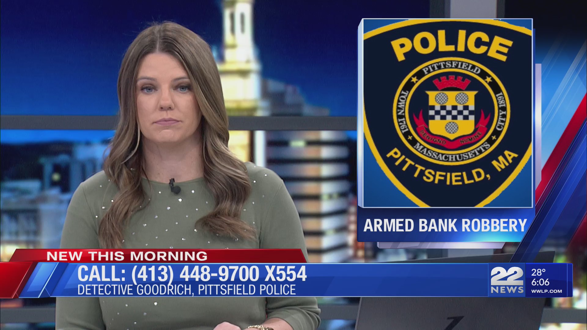 Pittsfield police investigating armed robbery at NBT Bank – WWLP