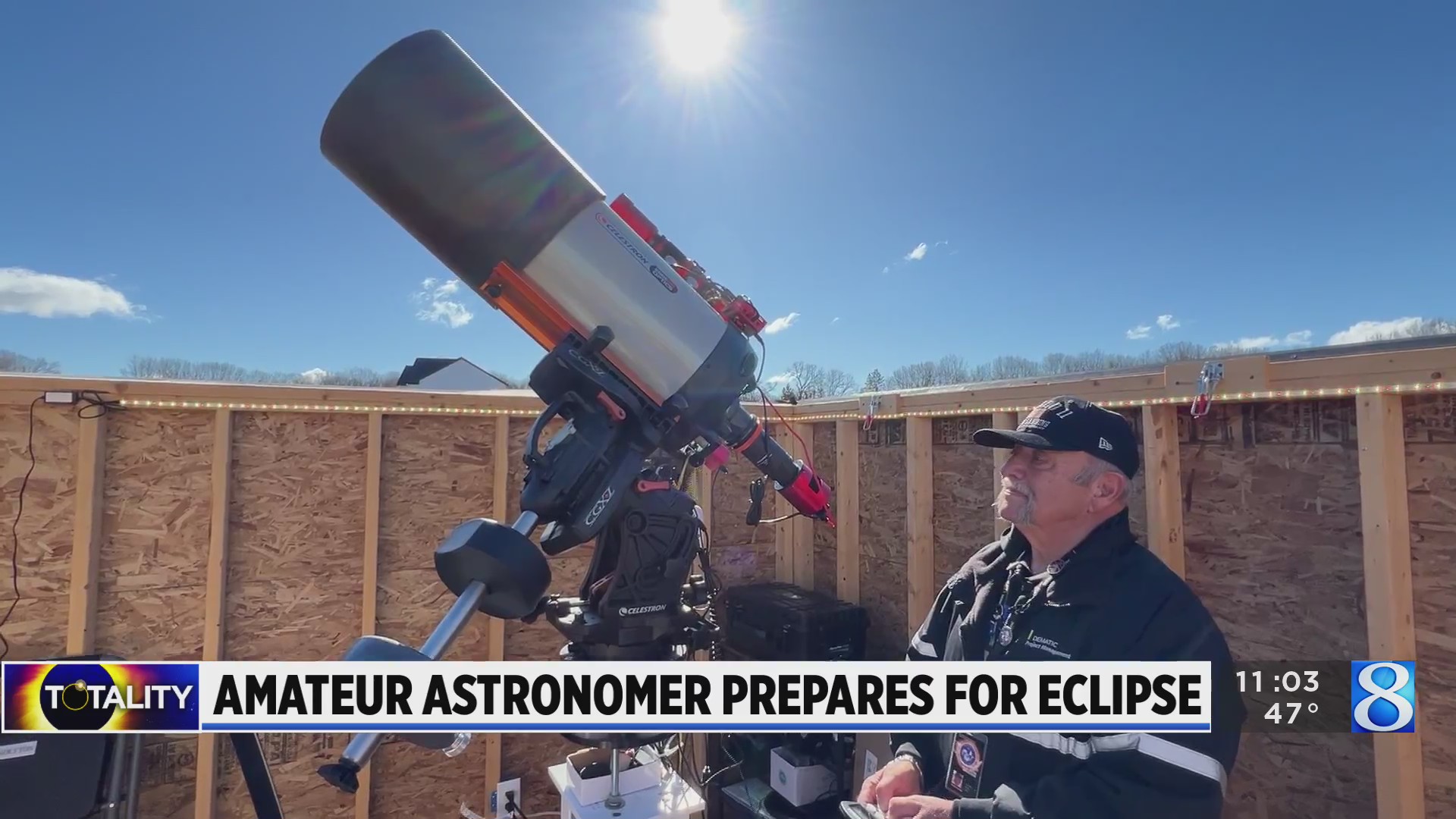 Illustration of Underutilized Observatory Repurposed For Amateur Astronomer Station