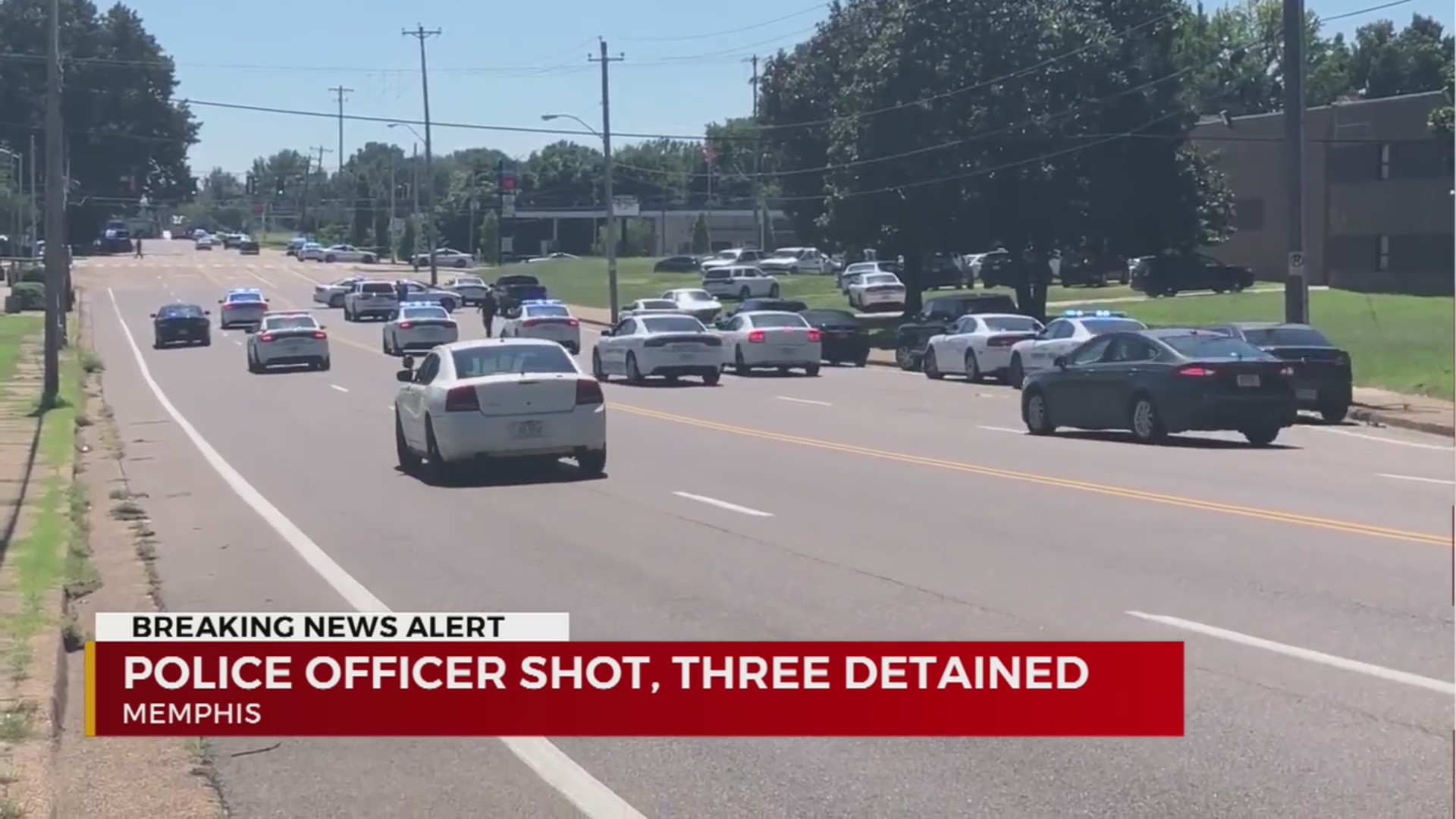 3 detained after Memphis officer shot – WKRN News 2