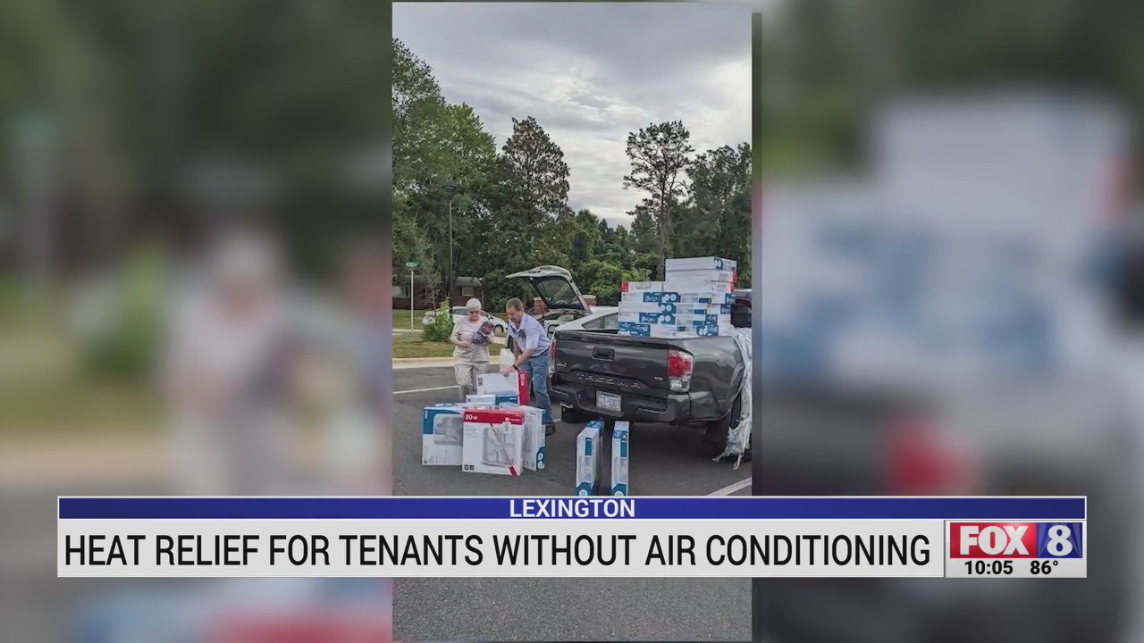 Heat relief efforts underway for Lexington tenants without air ...