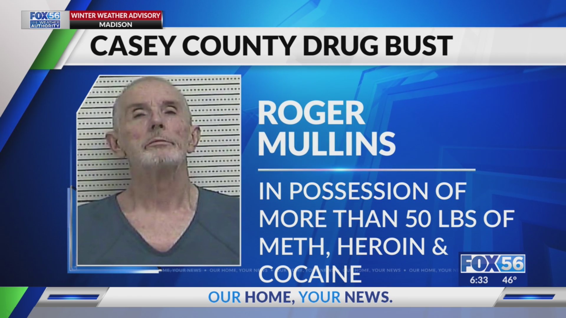 Kentucky drug bust finds more than 50 lbs. meth, 100k in cash, more FOX 56 News