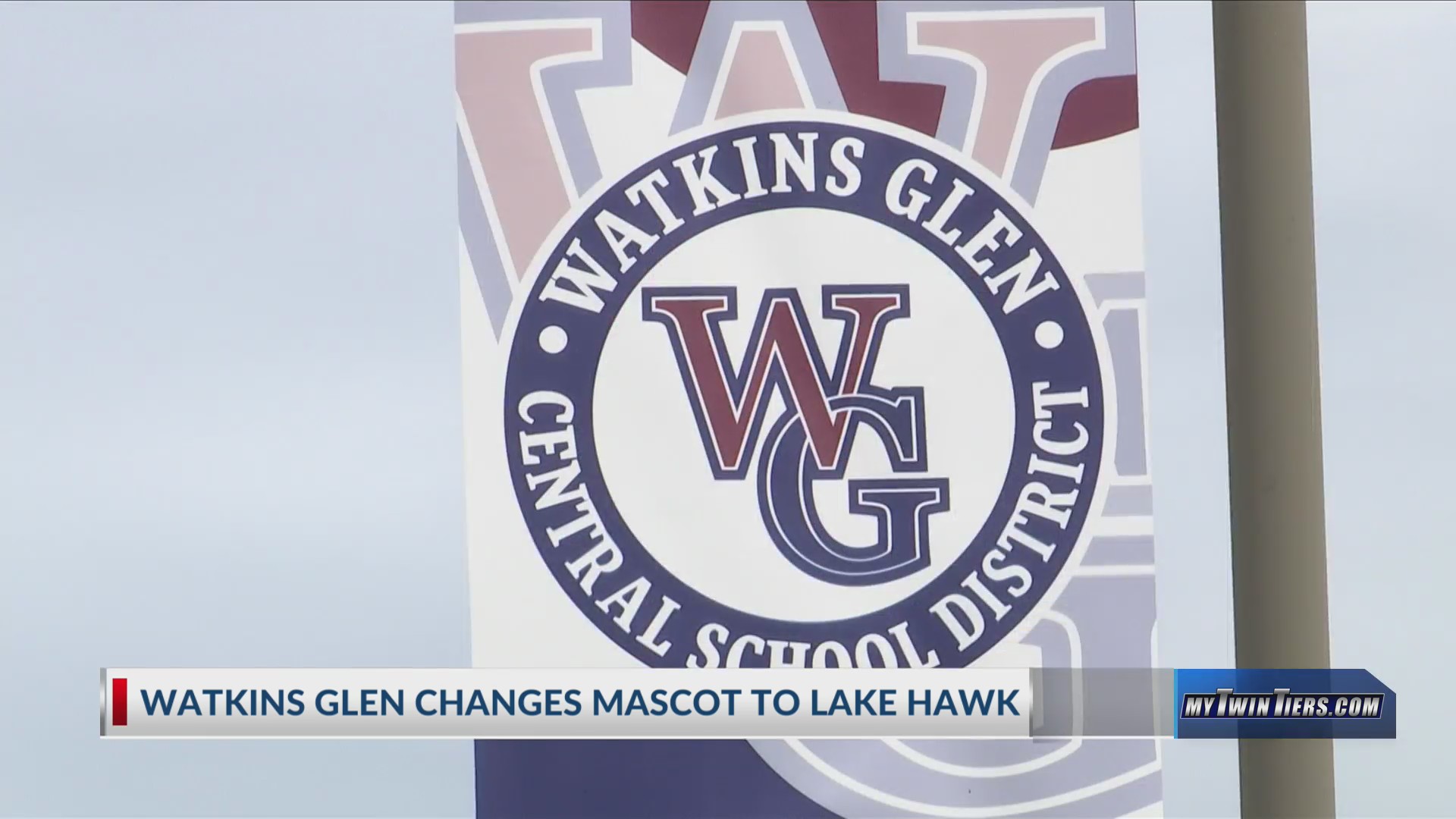 Watkins Glen changes mascot name to Lake Hawk WETM