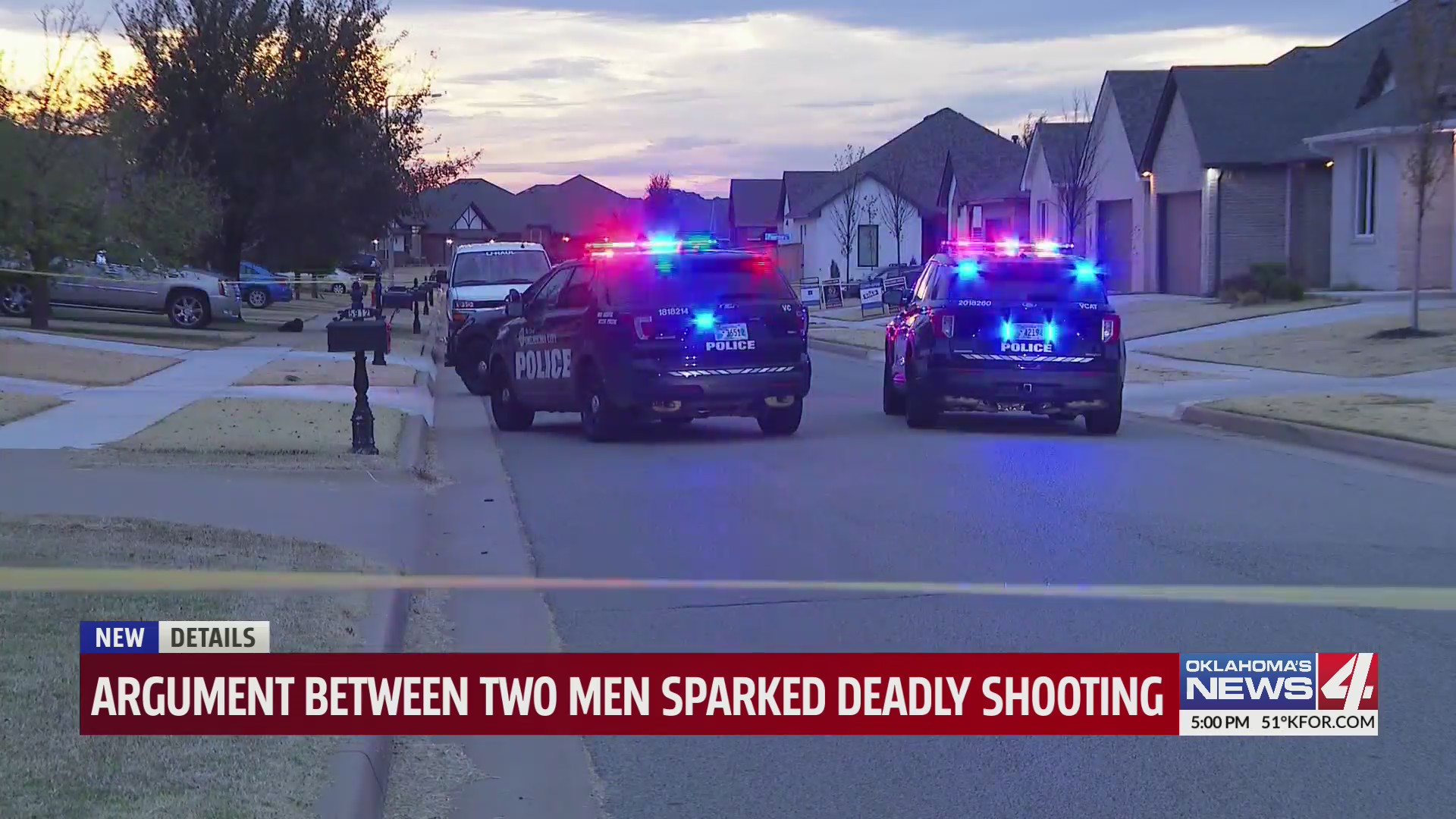 Argument between two men sparks deadly shooting in OKC – KFOR.com ...