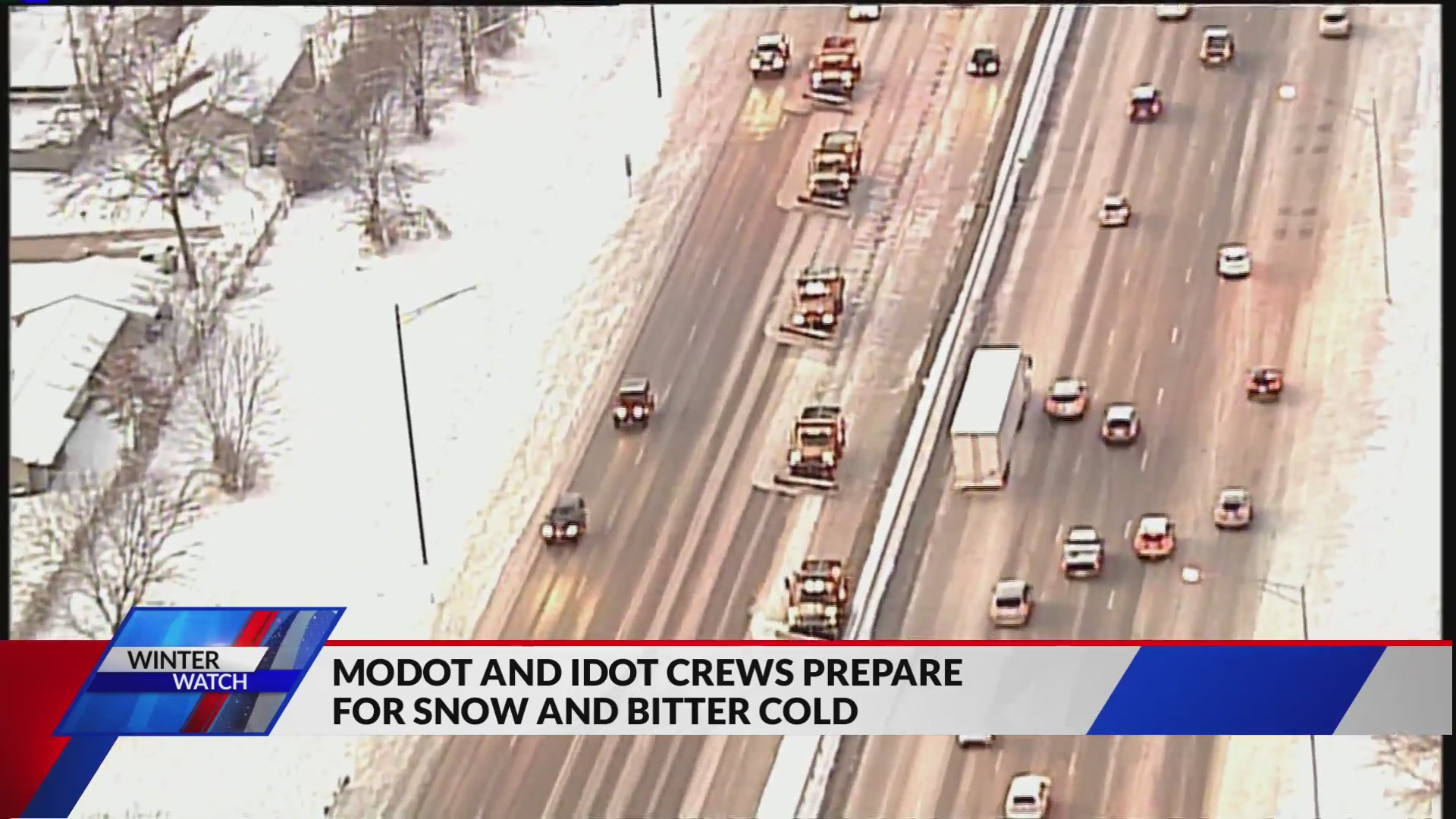 MoDOT and IDOT crews prepare for snow and bitter cold – FOX 2